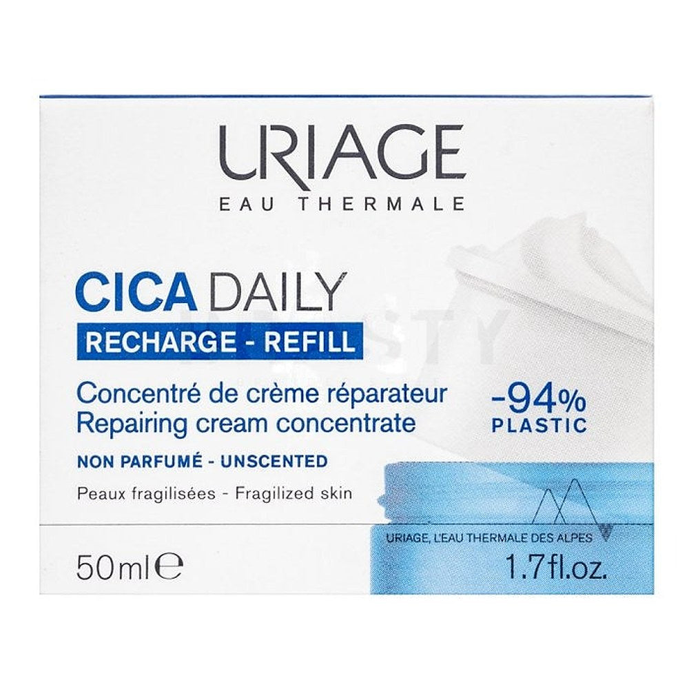 Tiivistetty päivittäinen korjausvoide Uriage Cica 50 ml