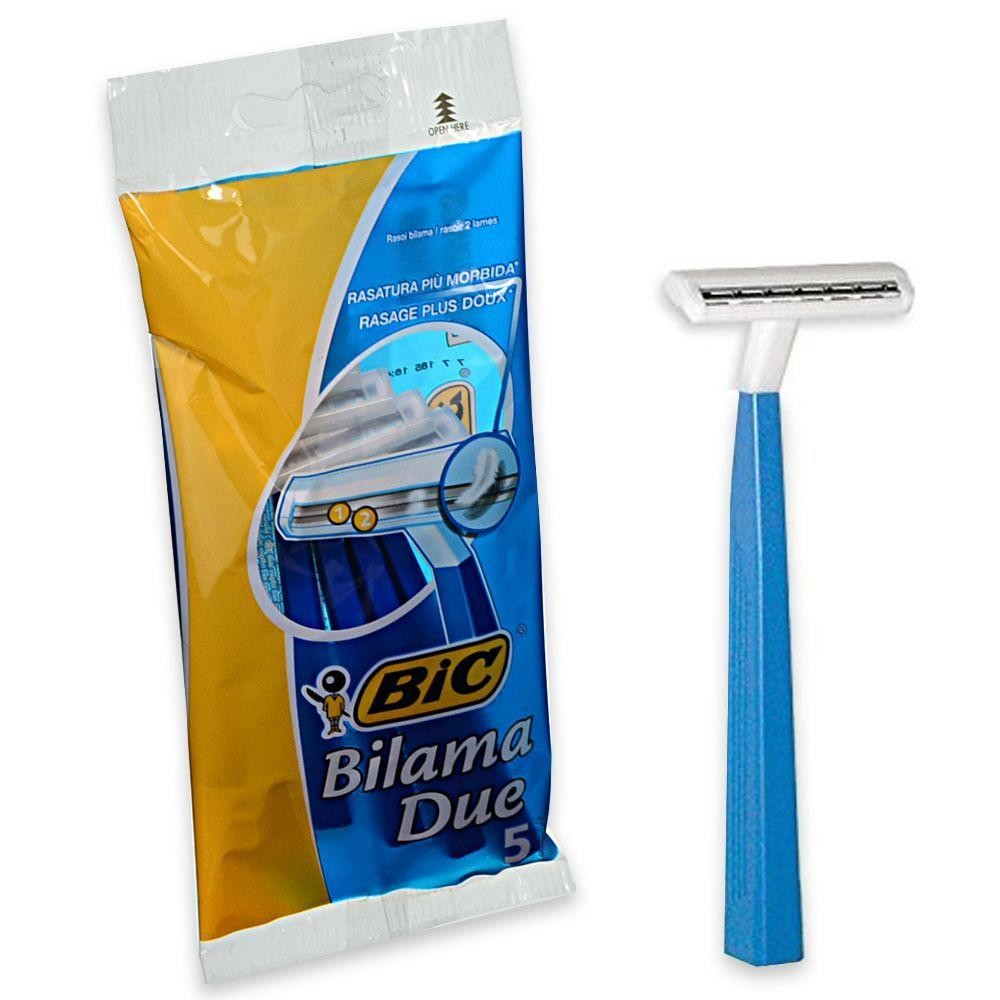 Bic Kaksiteräinen partahöylä Pussit 5 kappaletta