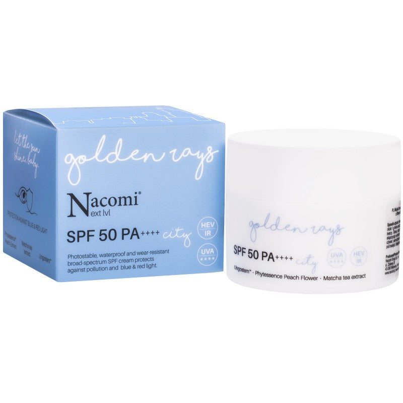 Kasvovoide Nacomi Next Level City SPF 50 50 ml