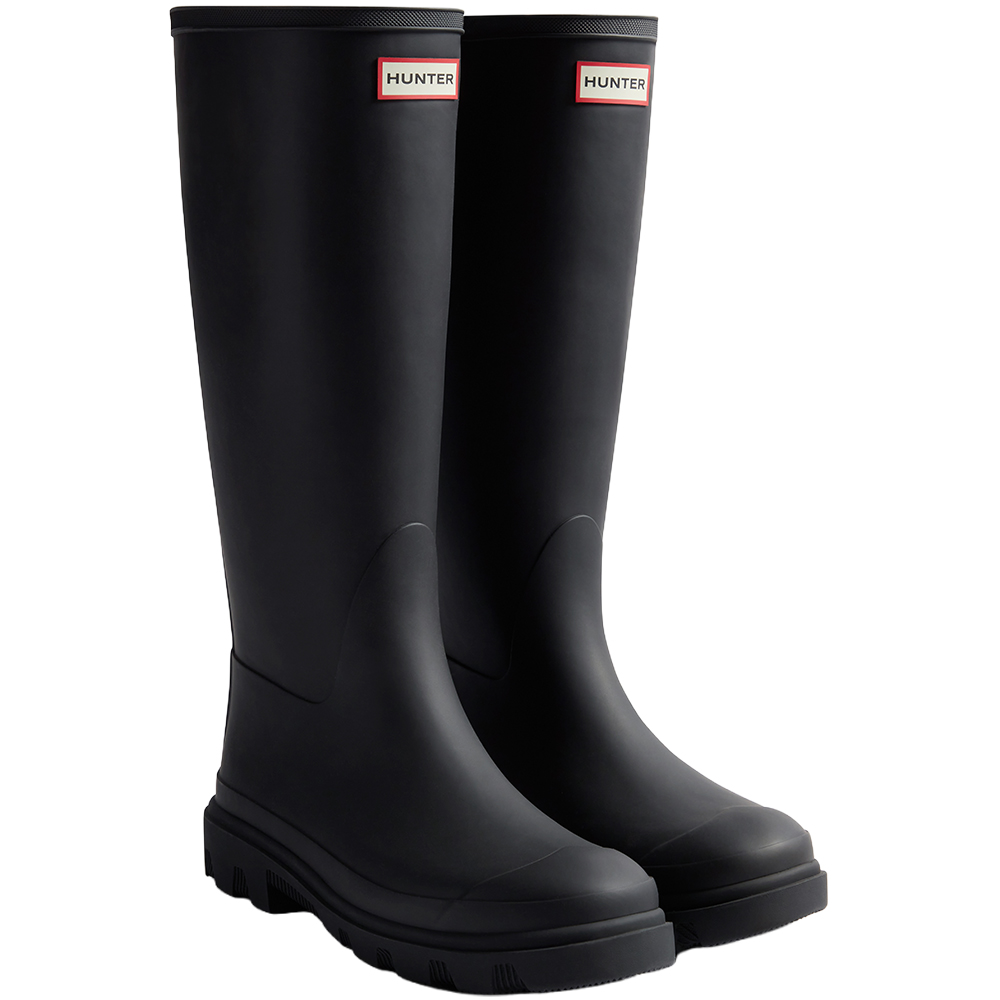 Hunter Boots Downpour Tall Boot Black