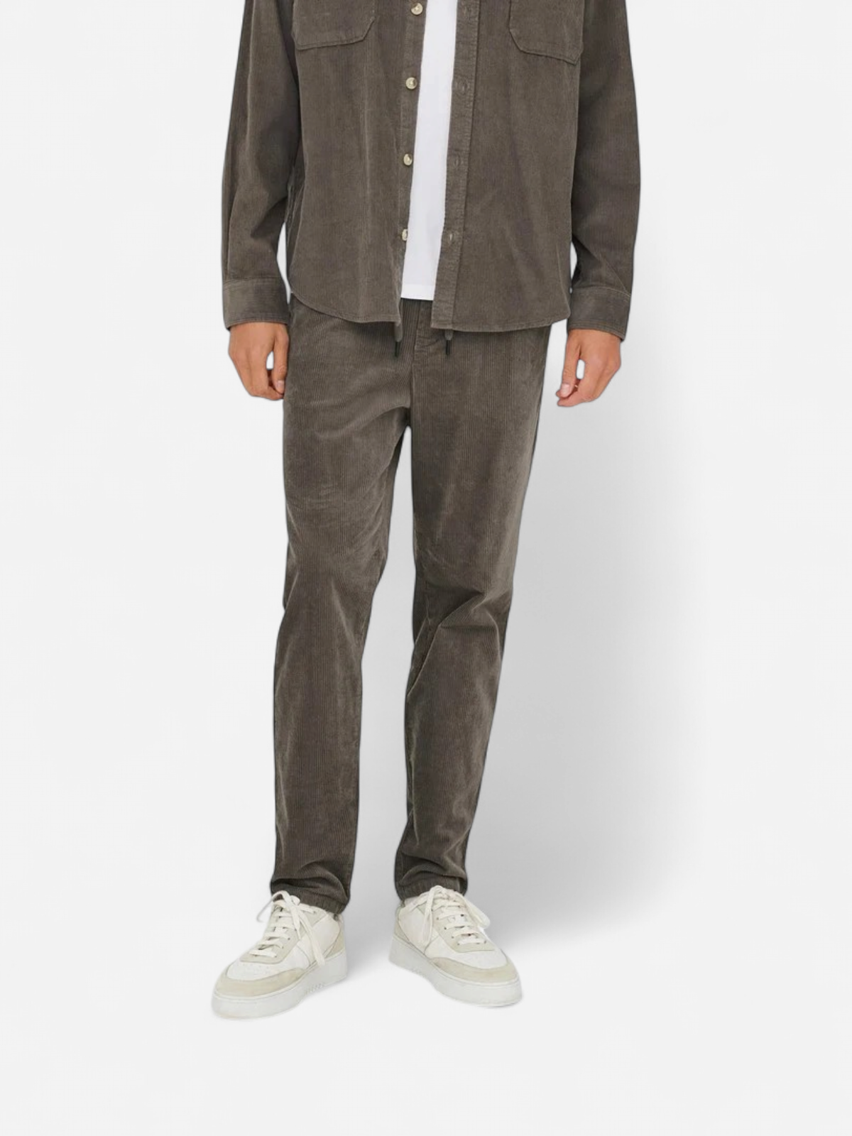 Only & Sons Housut 'ONSLinus' mokka