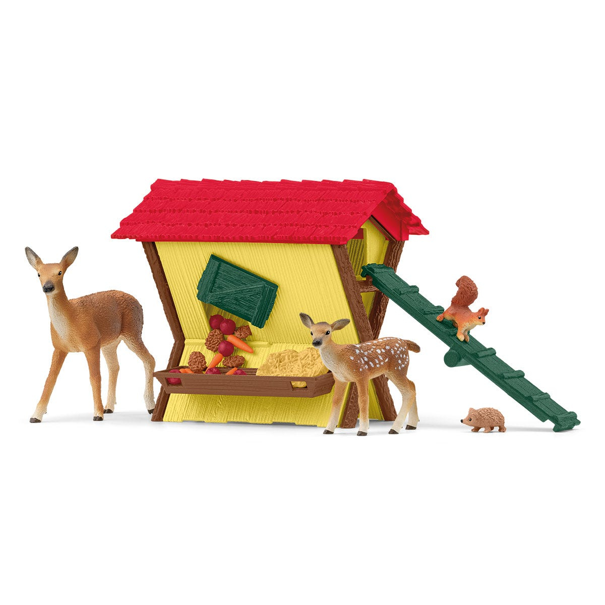 Schleich Metsän eläimiä ruokkimassa