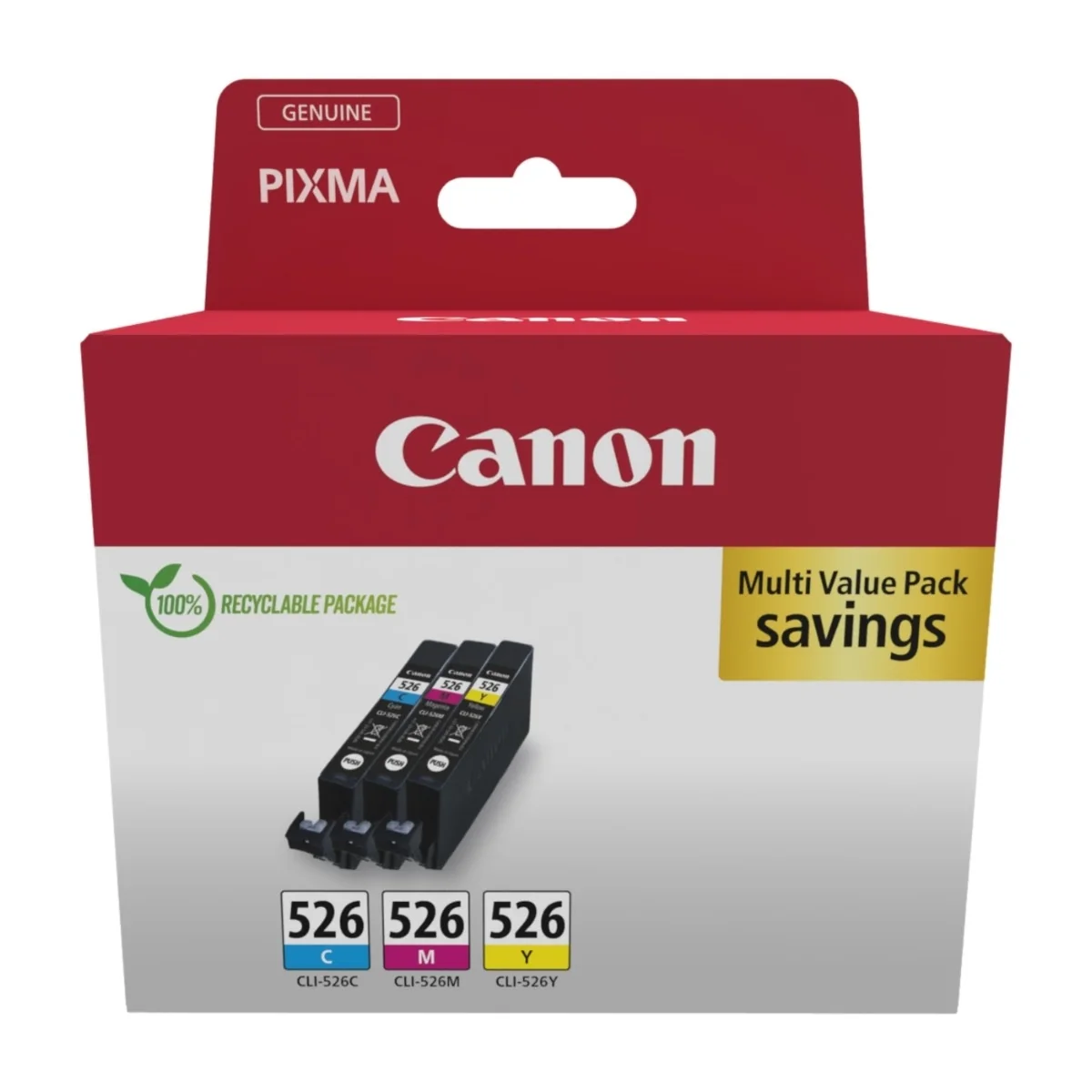 Canon CLI-526 / 4541B018 C/M/Y Multi Pac