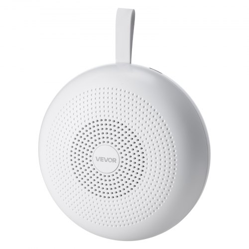 VEVOR Sound Machine, 30 Soothing Sleep Sounds, 3-in-1 Portable and Hangable White Noise Sound Machine with Auto-Off Timer, Soft Ring Light and Memory Function, for Baby, Adults, Home, Office & Travel