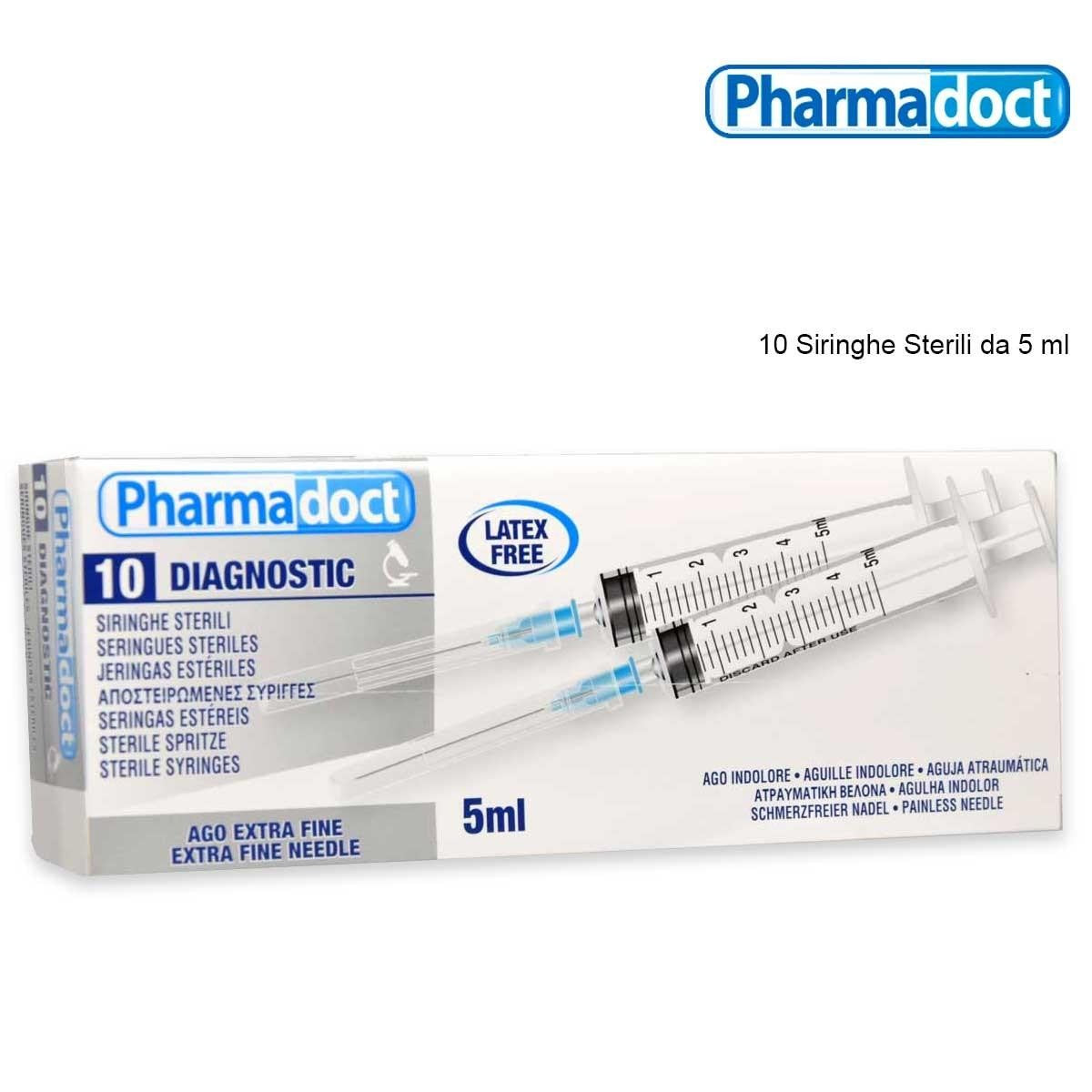Ruisku Pharmadoct 5 ml steriili 10 kappaletta