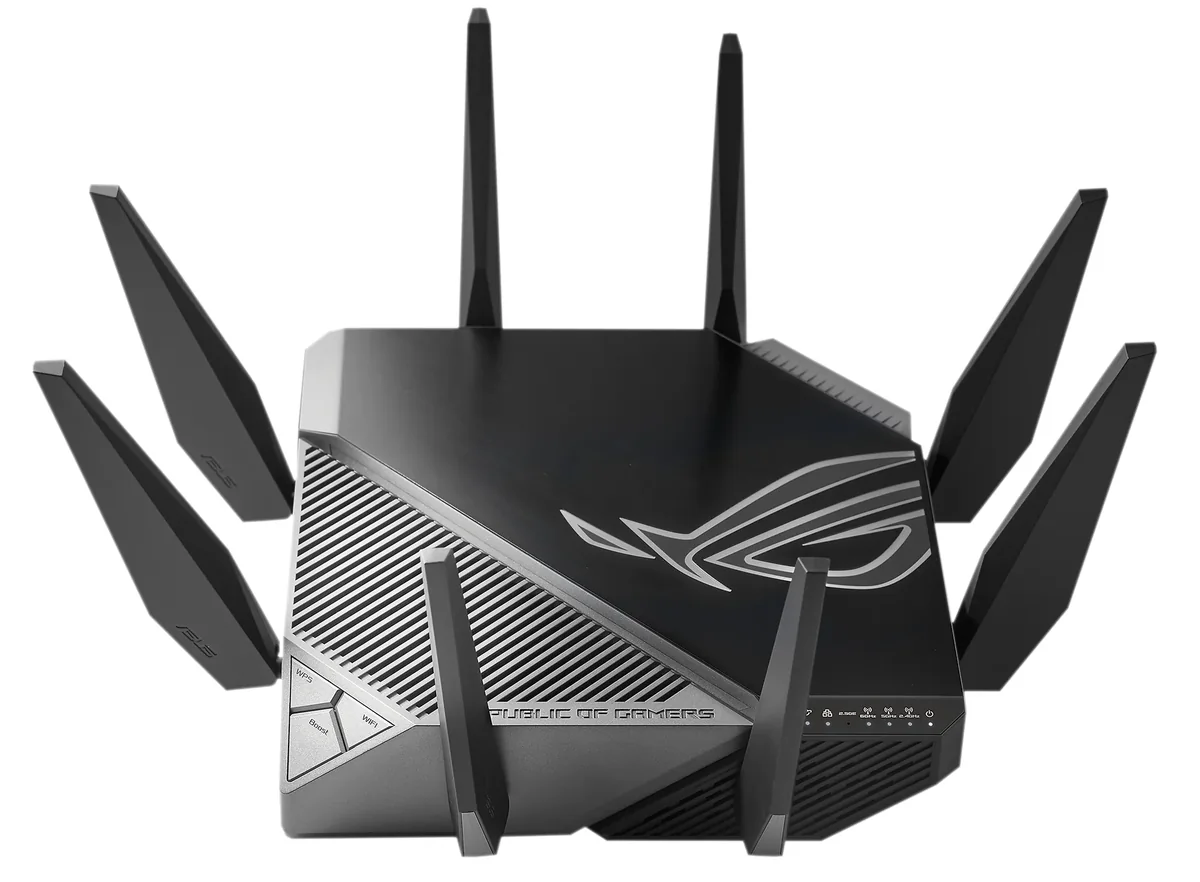 Asus GT-AXE11000 -reititin, Wi-Fi 6E, AXE11000, Tri-band, musta