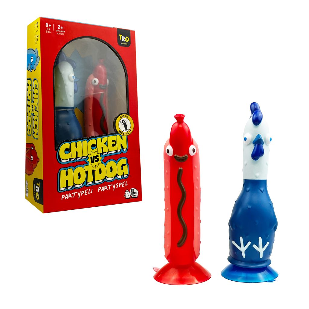 Kana vs. hotdog -peli, hauska toimintajuhlahaite