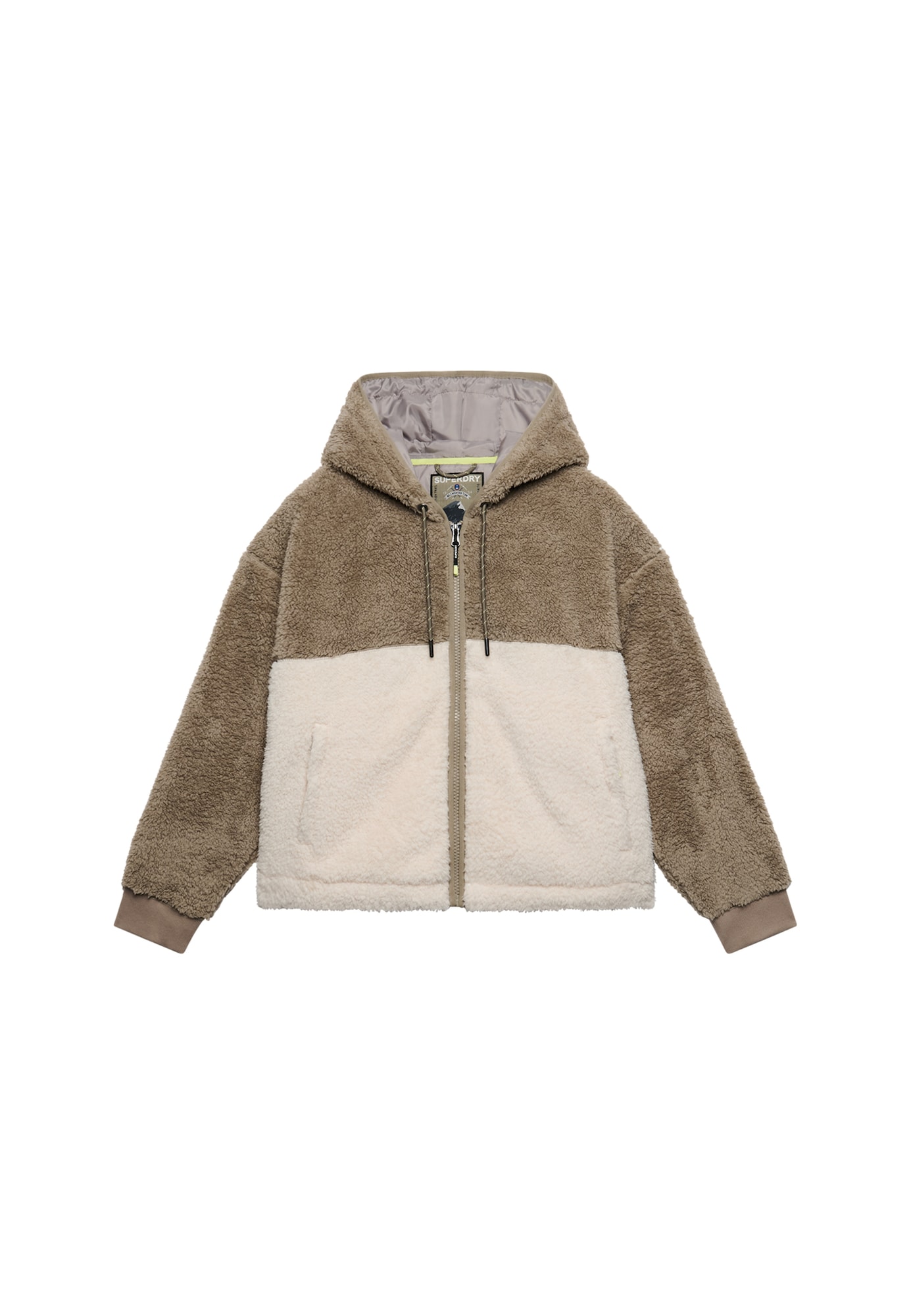 Fleecet Superdry Super Soft Ziphood DE 36