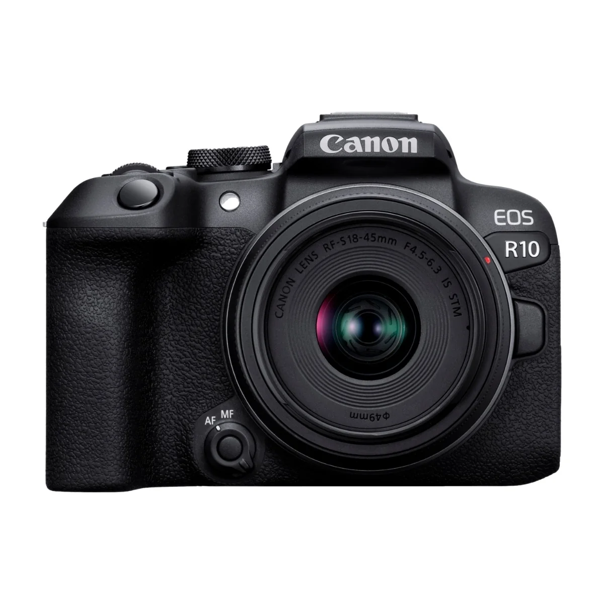 Canon EOS R10 + RF-S 18-45mm F4.5-6.3 IS STM, 24,2 MP, 6000 x 4000 pikseliä, CMOS, 2,5x, 4K Ultra HD, Musta
