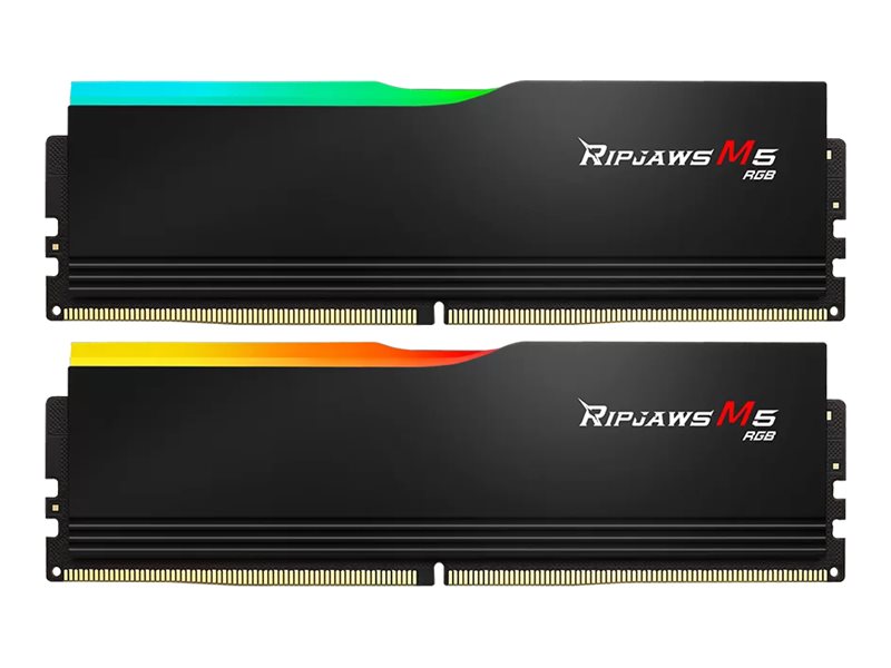 G.SKILL Ripjaws M5 RGB 32 Gt (2 x 16 Gt) DDR5 5200 MHz, CL40 -muisti (XMP & EXPO)