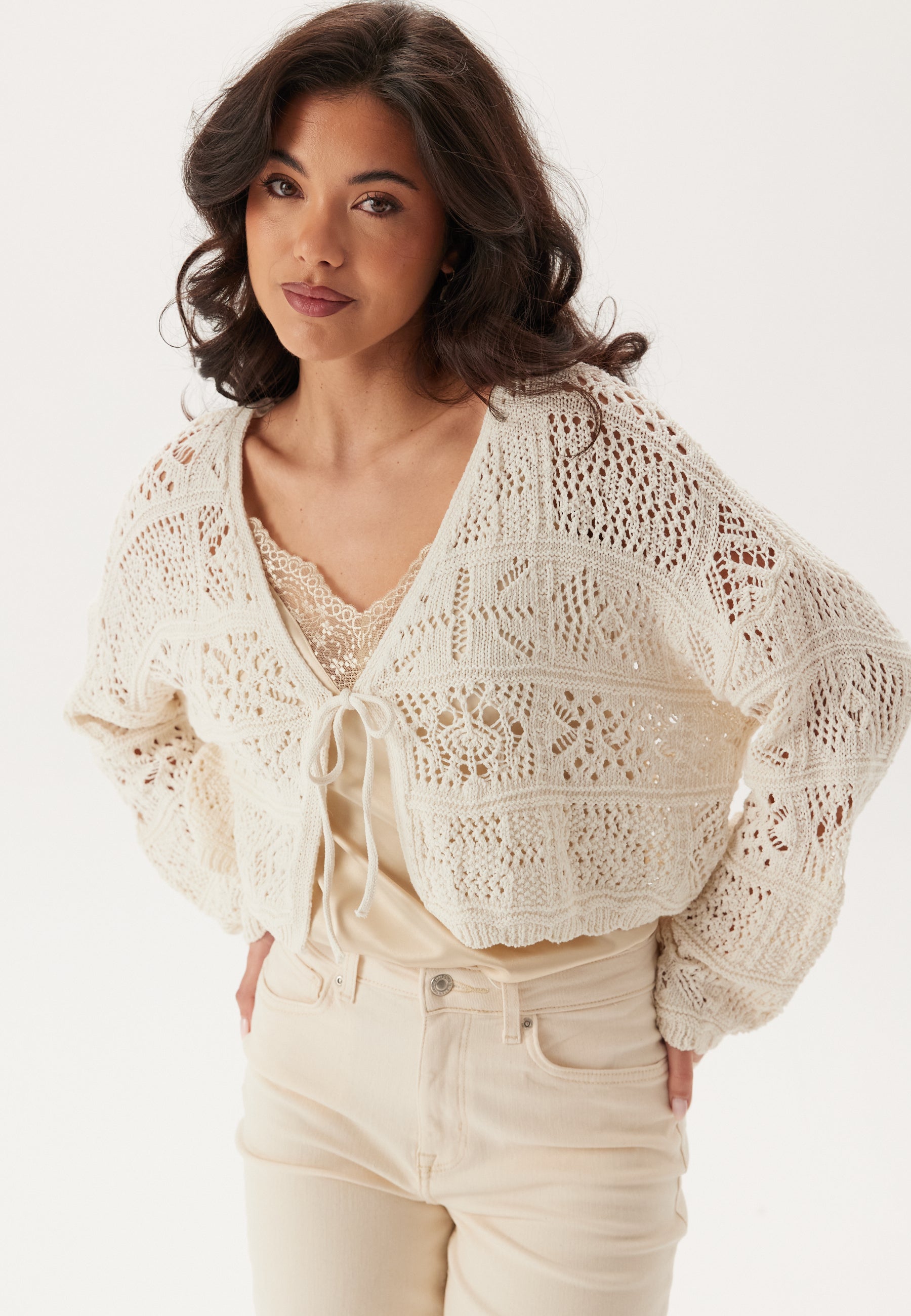 ONLY Neuletakki 'ONLBeach'  offwhite