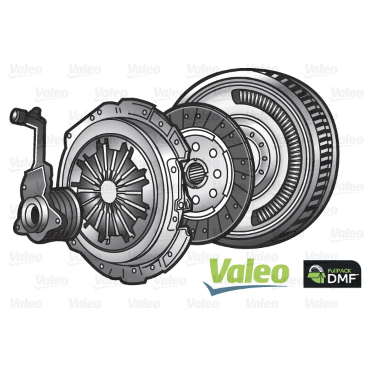 Täydellinen kytkinpaketti VALEO 837491
