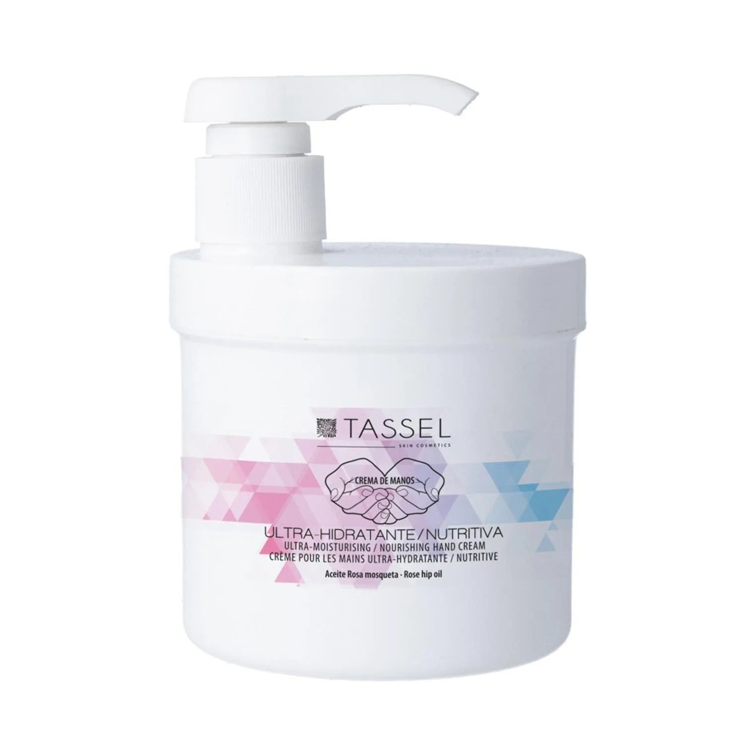 Eurostil Ultra-Moisturizing Nourishing Hand Cream Annostelijalla 500ml