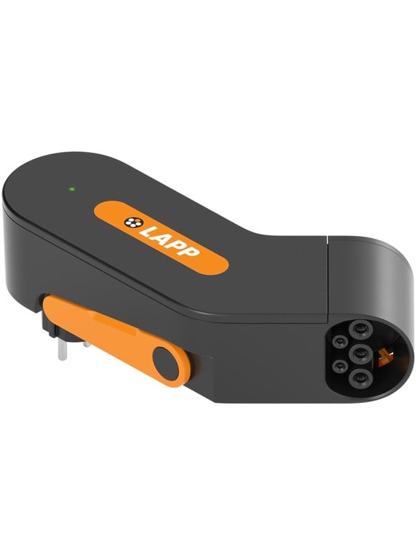 LAPP MOBILITY Mobility Dock laddare för elfordon (5555925000) upp till 2,3 kW, 10 A, 1-fas, för mobil laddning av hybrid- och elbilar med Typ 2-anslutning