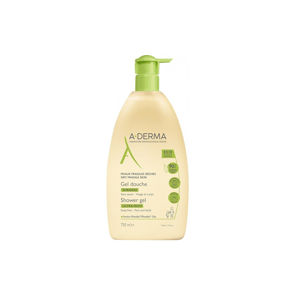 A-derma suihkugeeli (ultrarikas) 750 ml