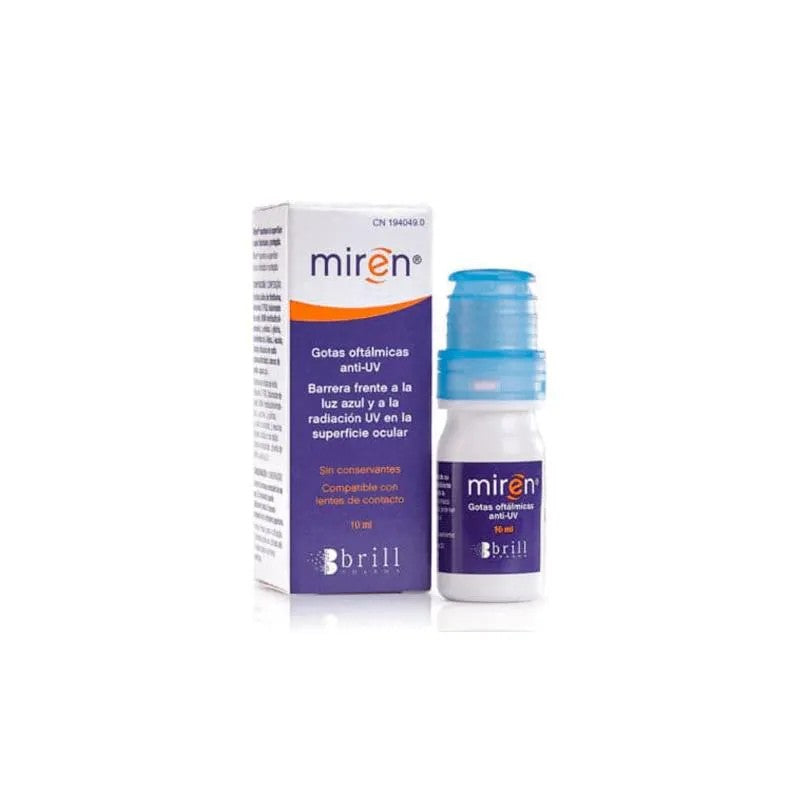 Brill Pharma Miren Anti-UV Oftalmic Drops 10 ml
