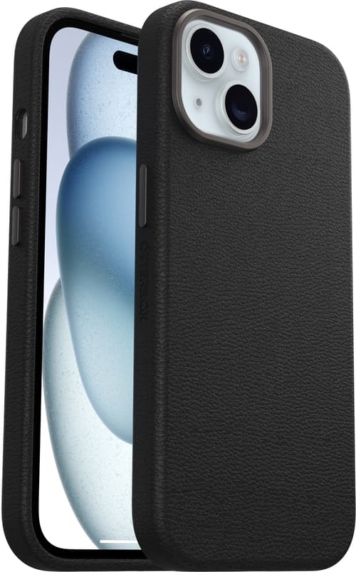 Otterbox Symmetry Series Cactus Leather Magsafe Iphone 15 Musta