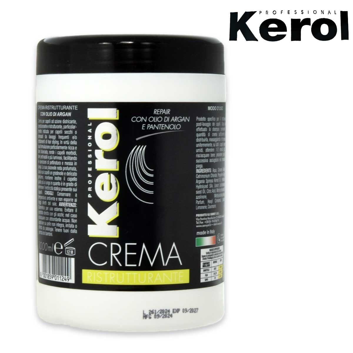 Kerol rakenneuudistusvoide arganöljyllä ja pantenolilla 1000 ml