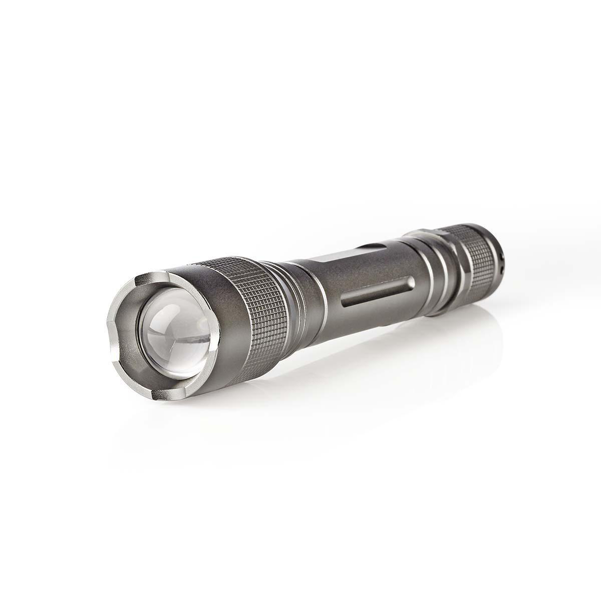 Nedis LED Taskulamppu | Paristokäyttöinen | 3 V DC | | 2x AA/LR6 | Nimellisvaloteho: 150 lm | Valoalue: 120 m | Säteen kulma: 46.1 °