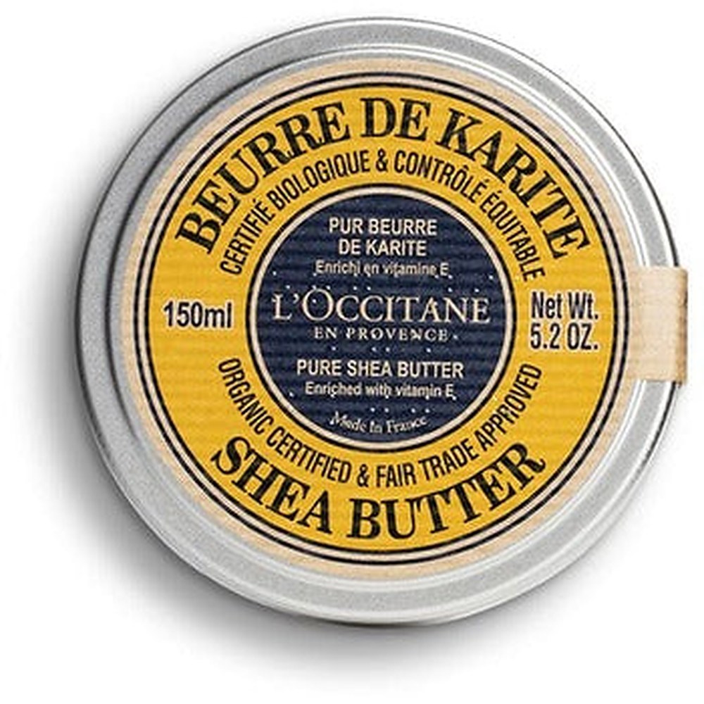 L'Occitane Shea Butter — 100% luomu sheavoi kuivalle iholle 150 ml