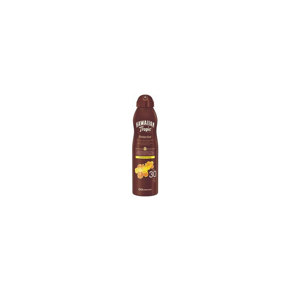 Hawaiian tropic Olio solare secco SPF 30 177ml — Olio solare