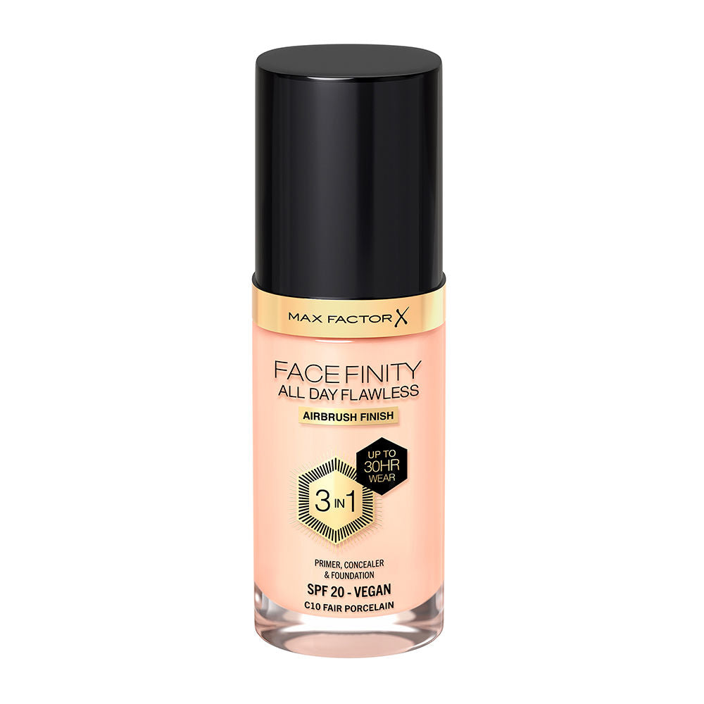 Max Factor Facefinity koko päivän Flawless 3 in 1 meikkivoide C105-Ganache 30ml