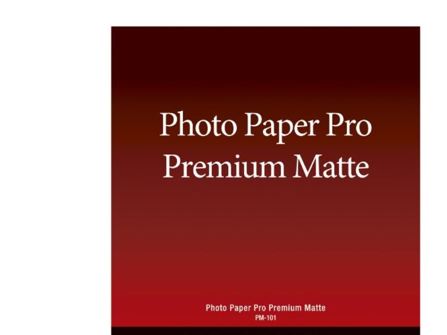A3+ PM-101 Premium Matt Photo Paper (20)