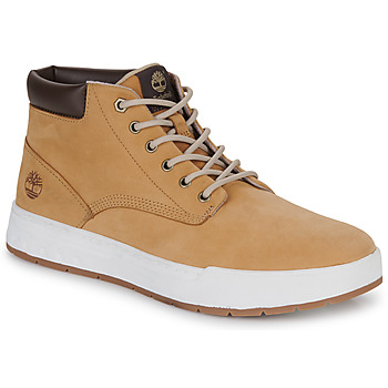 TIMBERLAND Nauhabootsit 'Maple Grove' tummanruskea / curry