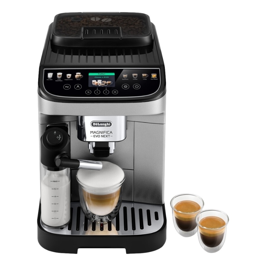 De'Longhi Magnifica Evo 42000661, Espressokone, 1,9 L, kahvipavut, sisäänrakennettu kahvimylly, 1450 W