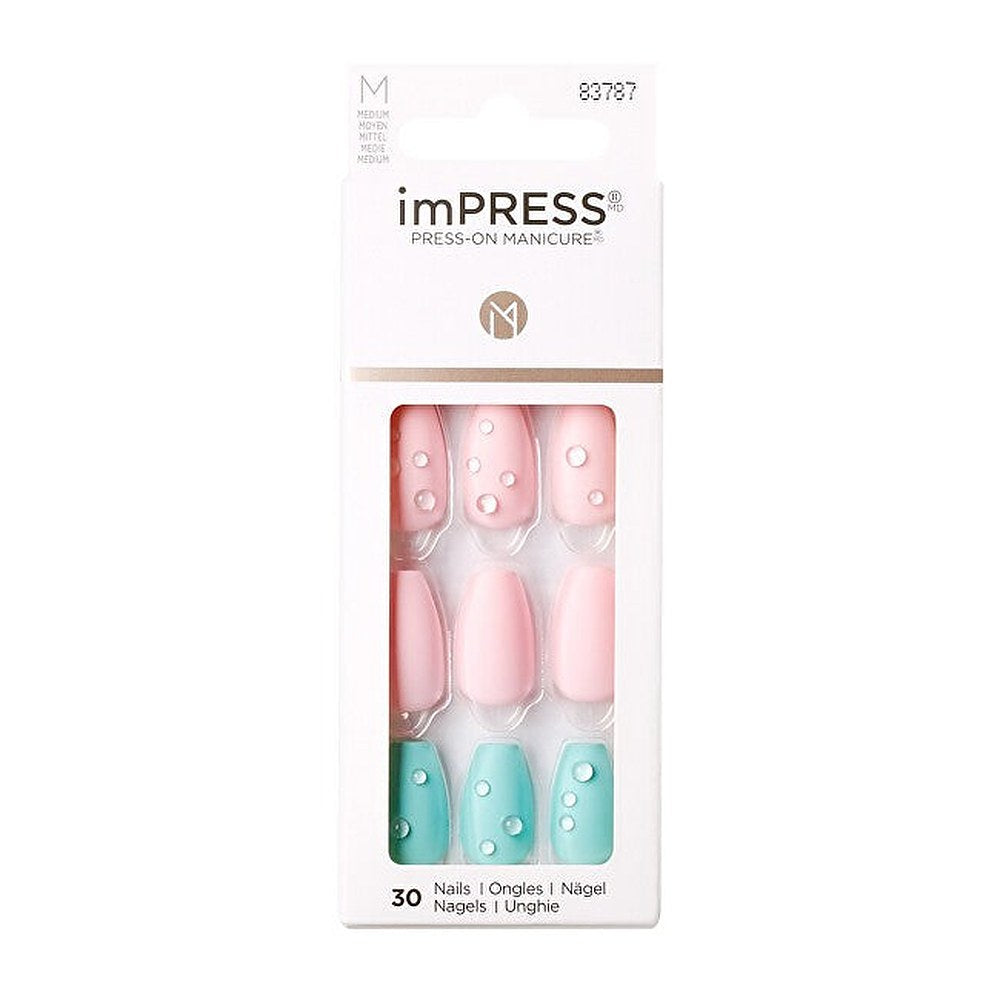Kiss my face ImPRESS Dew Drop Nails 30 kpl