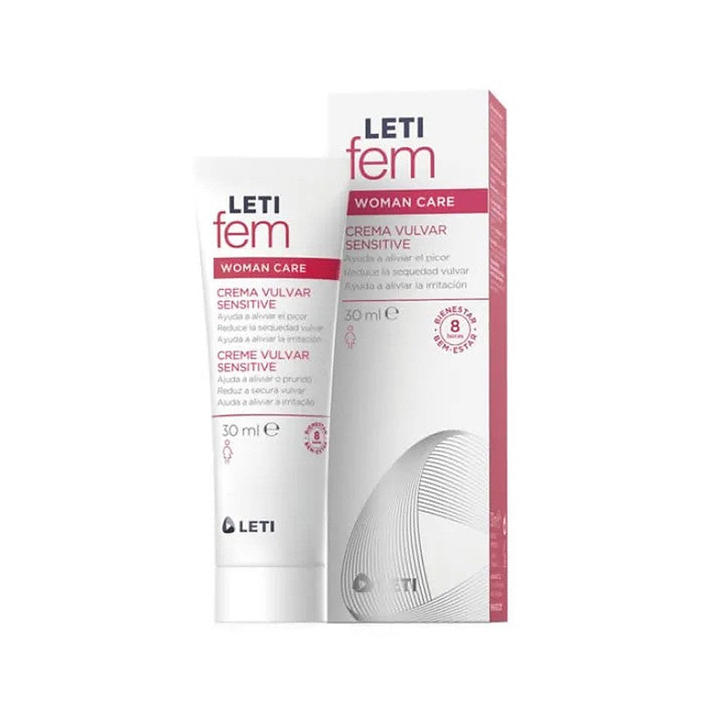 LetiFem Sensitive Vulvar Cream naisille 30ml