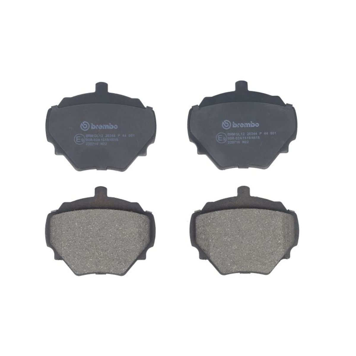 Jarrupalat, levyjarru BREMBO P 44 001