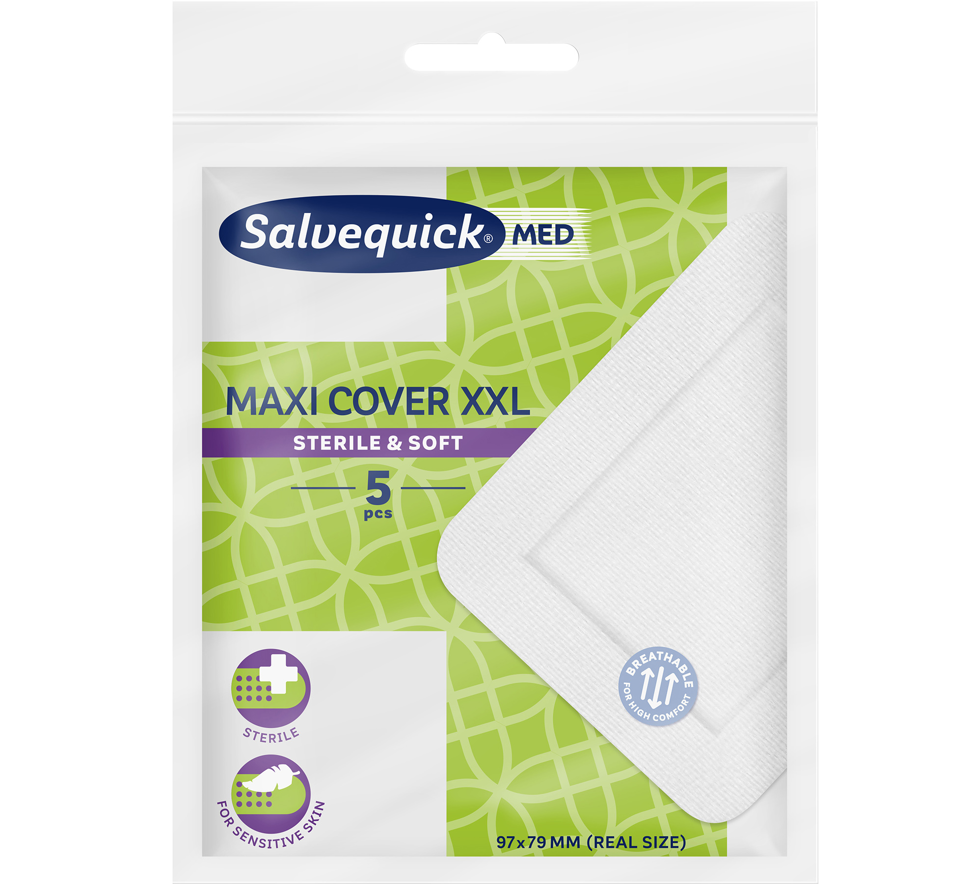 Salvequick Maxi cover xxl laastari 5 kpl