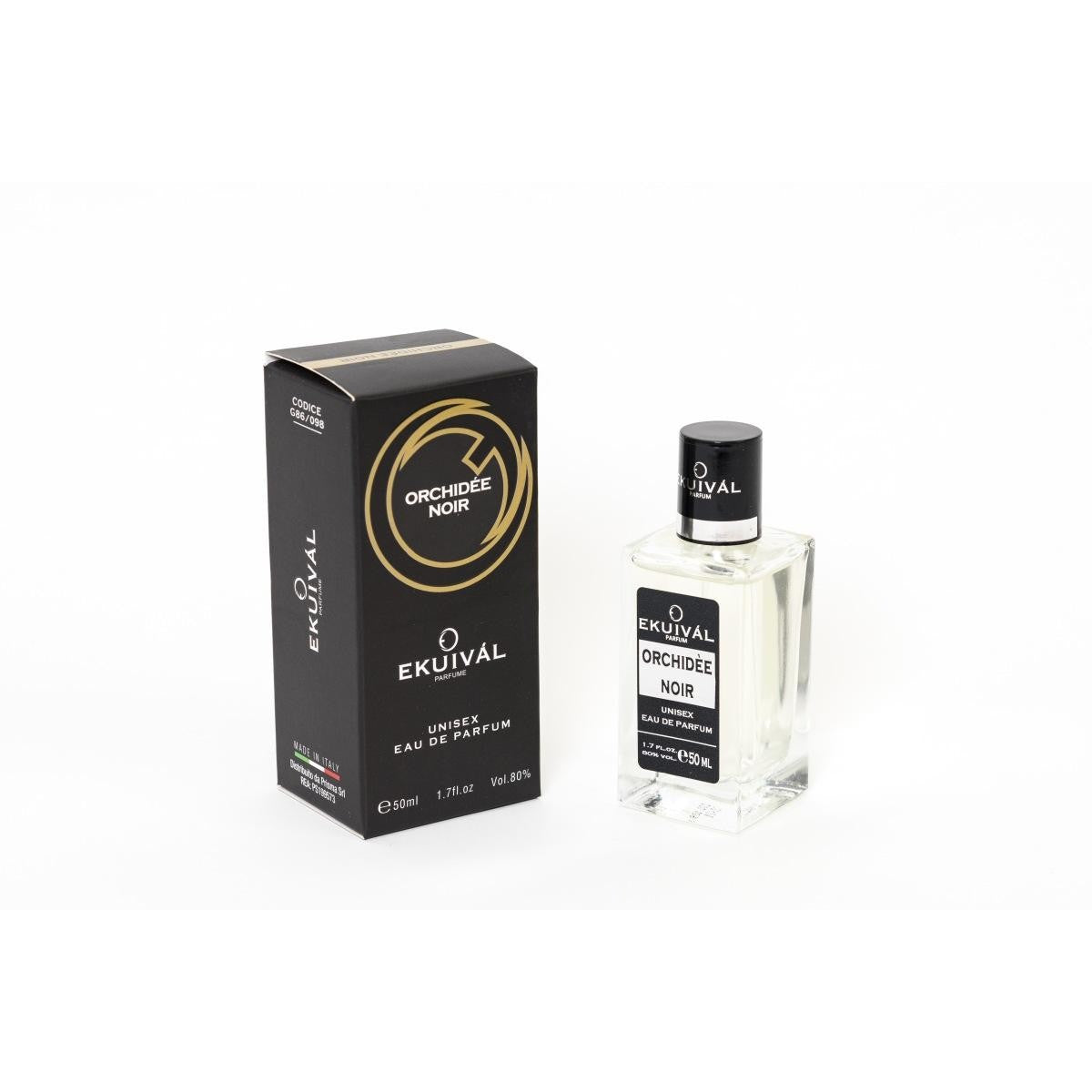 Unisex-hajuvesi 50 ml Ekuival Orchid? Noir