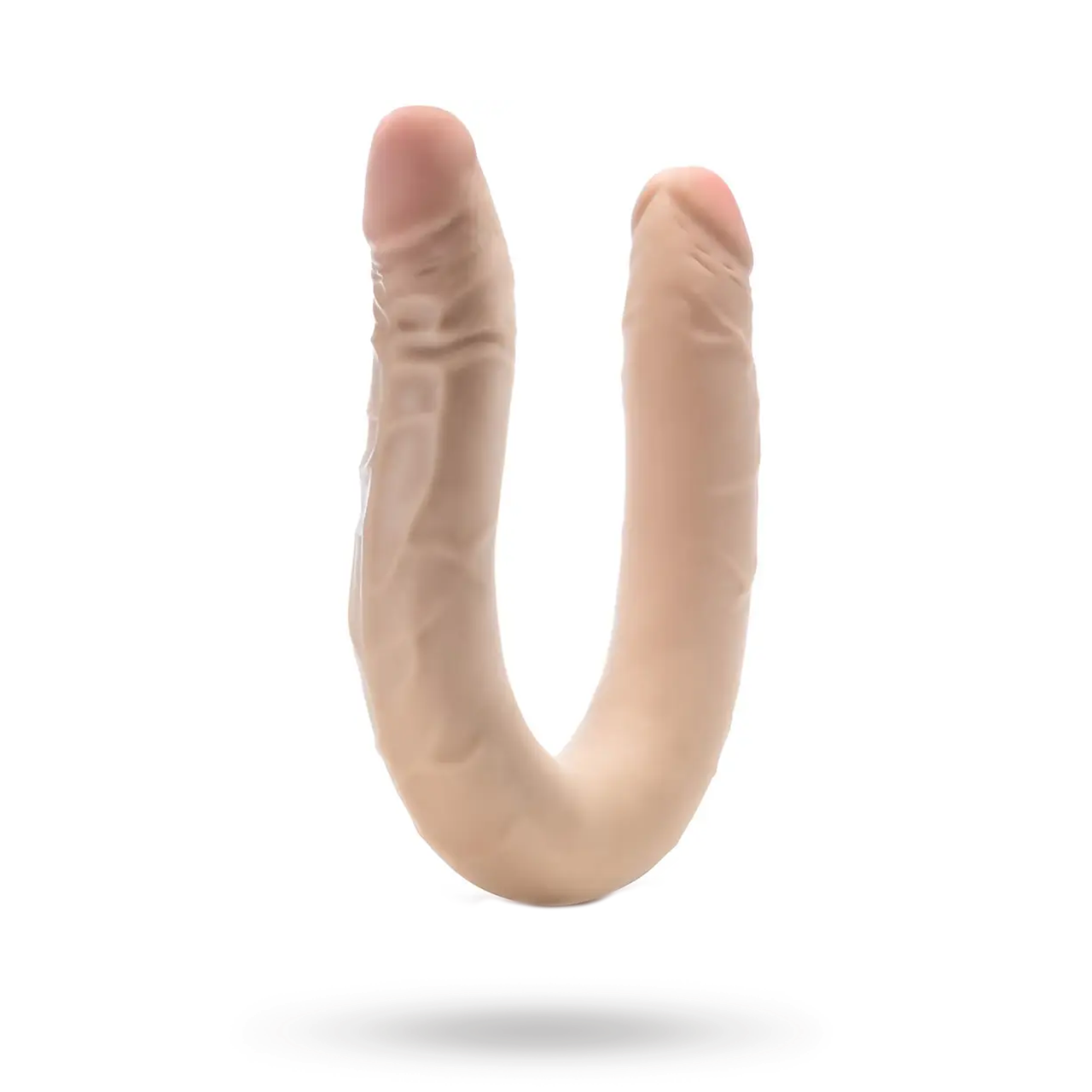 Posable Double Dong Beige 42 cm Tupla dildo