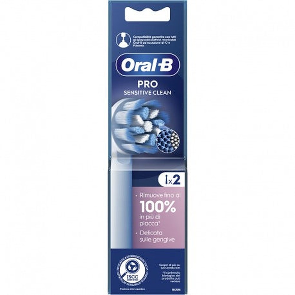 Oral-b Pro Sensitive -vaihtoharjat Clean 2 kpl 1 yksikkö