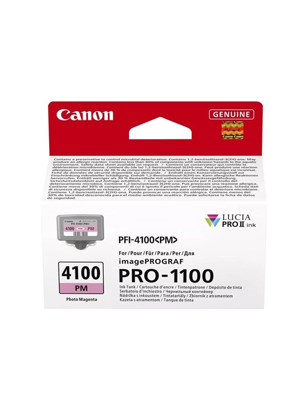 Canon PFI-4100 -mustekasetti, 80 ml, valokuvamagenta