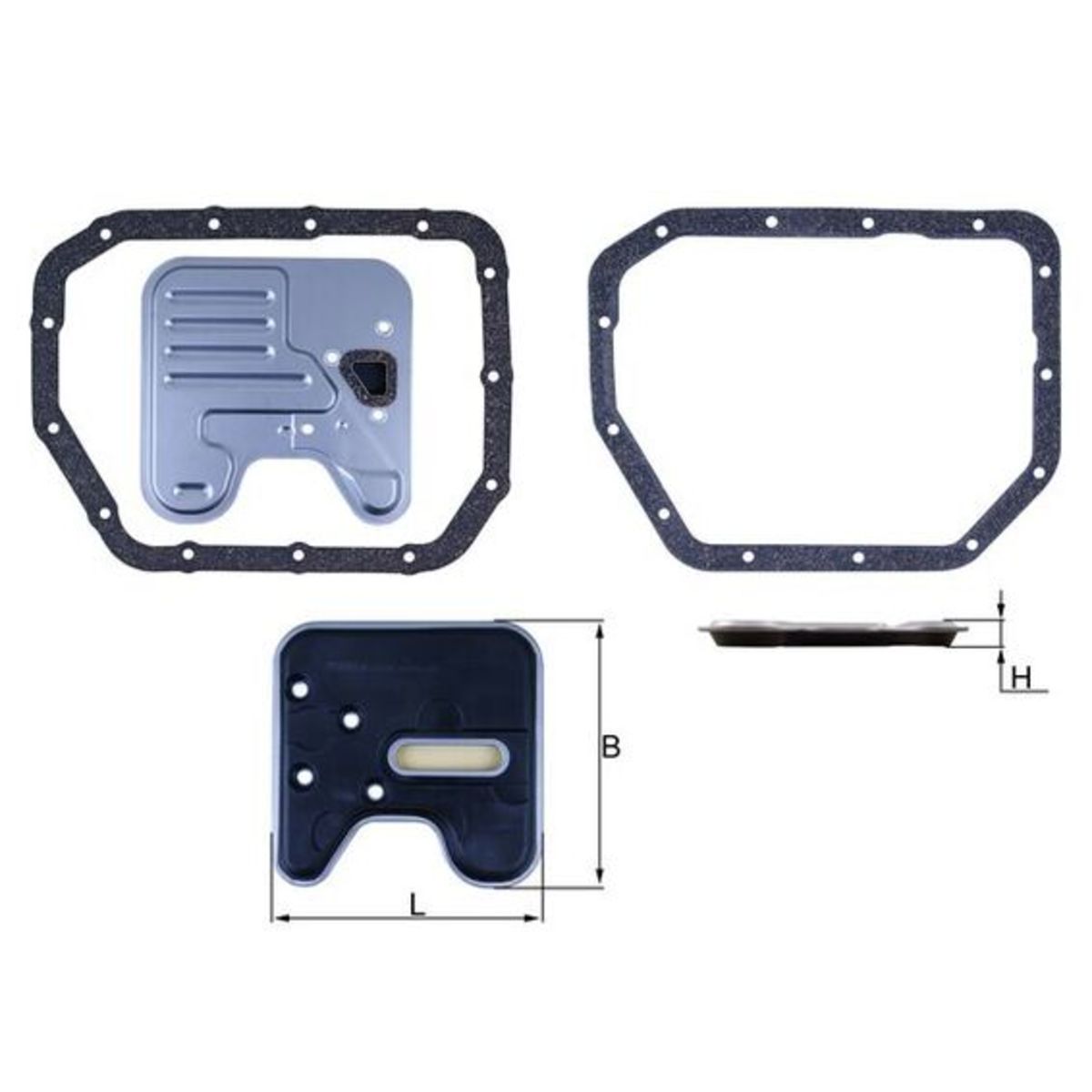 Hydrauliikkasuodatinsarja, automaattivaihteisto MAHLE HX 246D