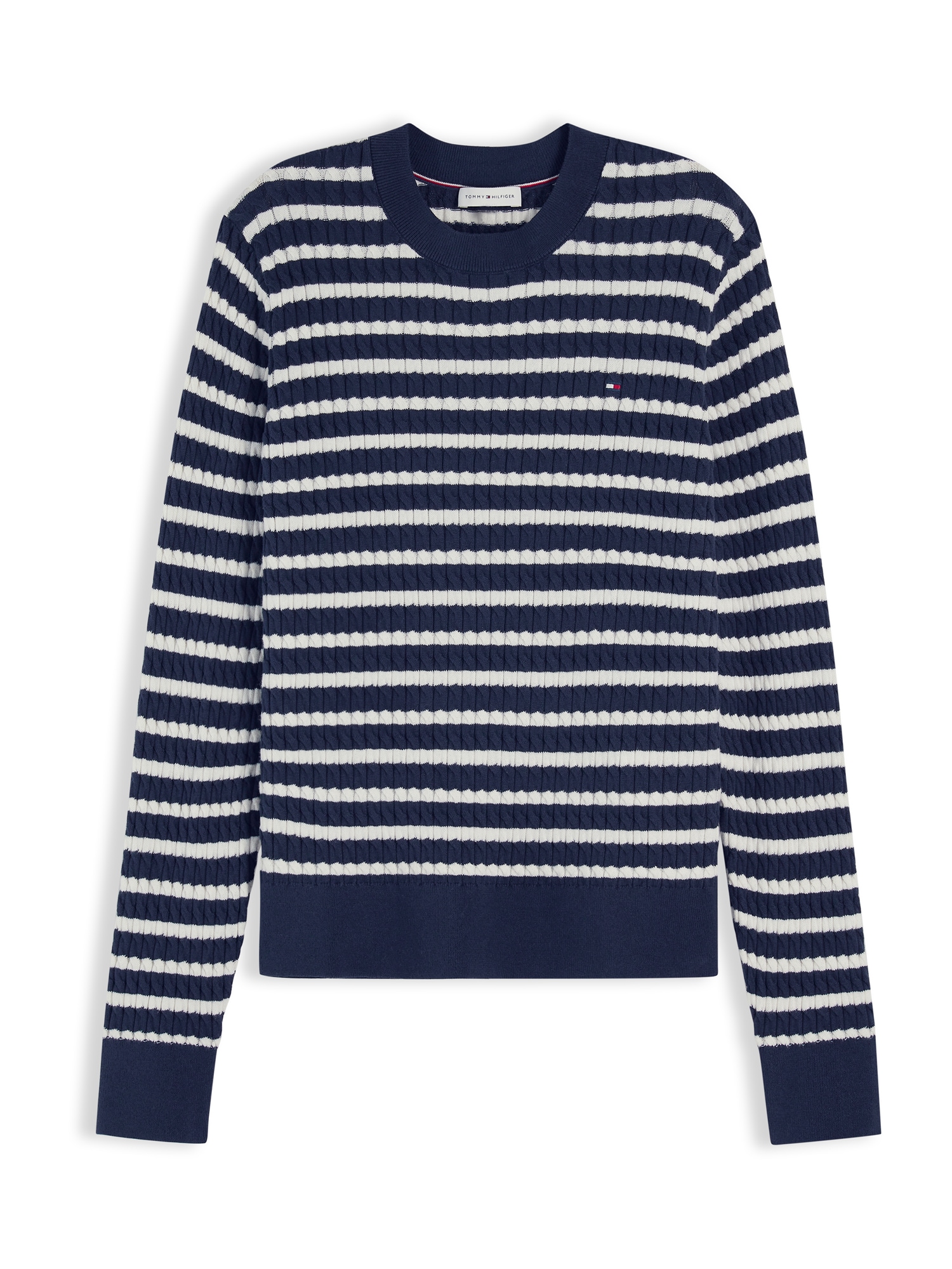 TOMMY HILFIGER Neulepaita  laivastonsininen / valkoinen