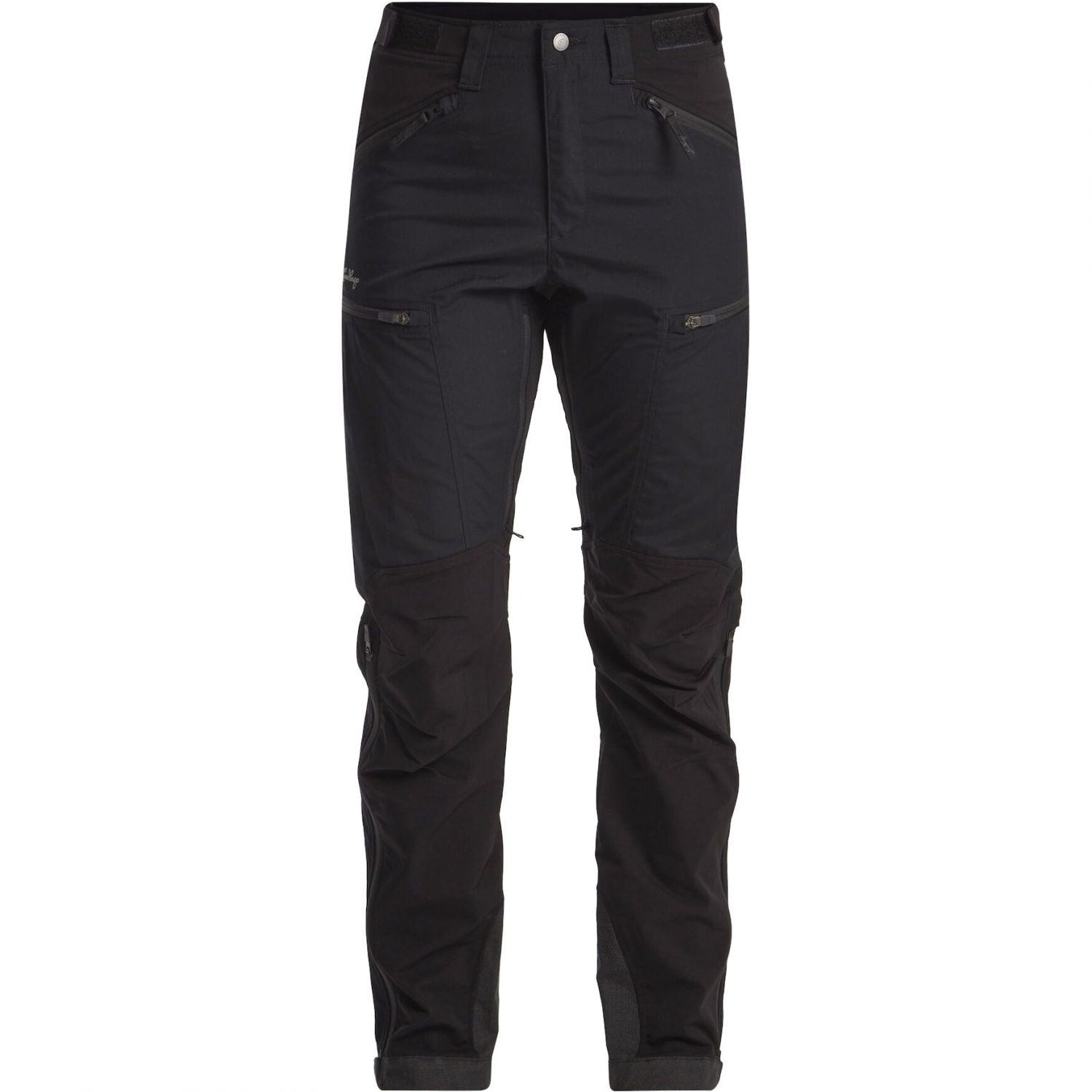 Lundhags Makke High Waist Curved Pants W Short Black - 48S