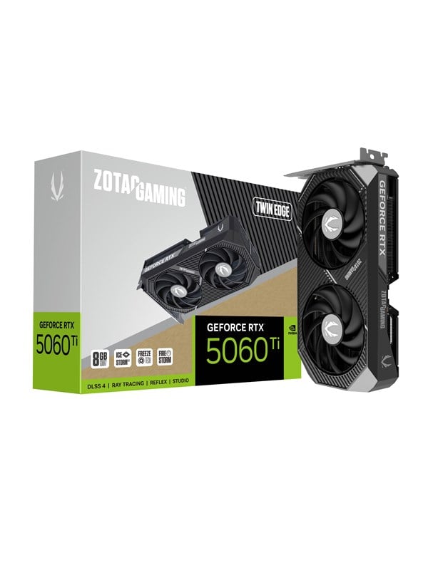 ZOTAC GeForce RTX 5060 Ti Twin Edge 8 Gt -näytönohjain