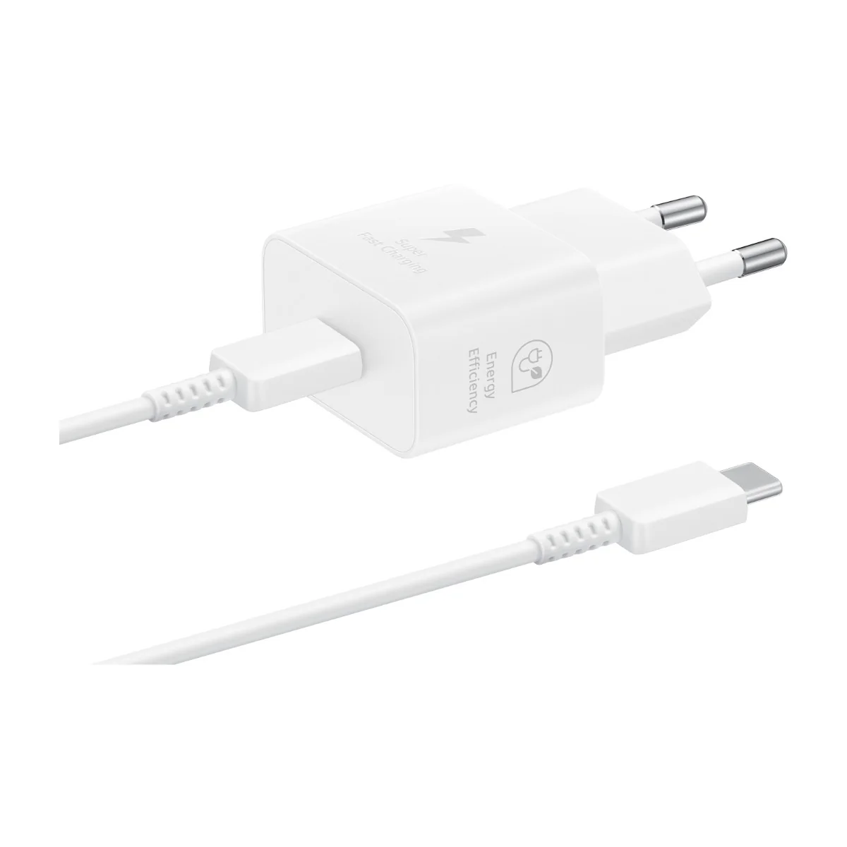 Samsung 25W USB-C GaN Power Adapter (Incl. cable) - White