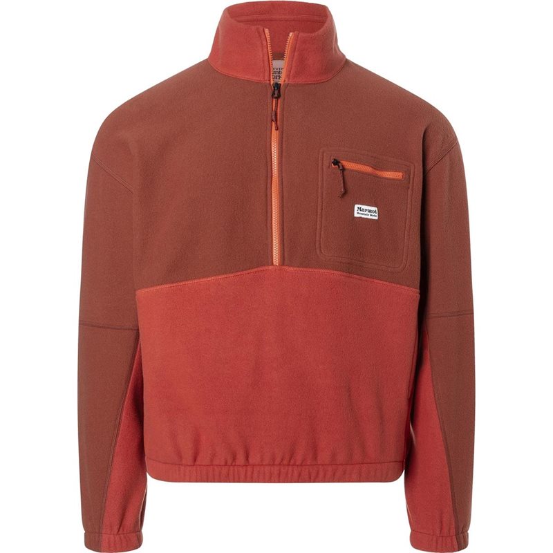 Marmot Retro Rocklin 1/2 Zip Pecan/Sumac - XL