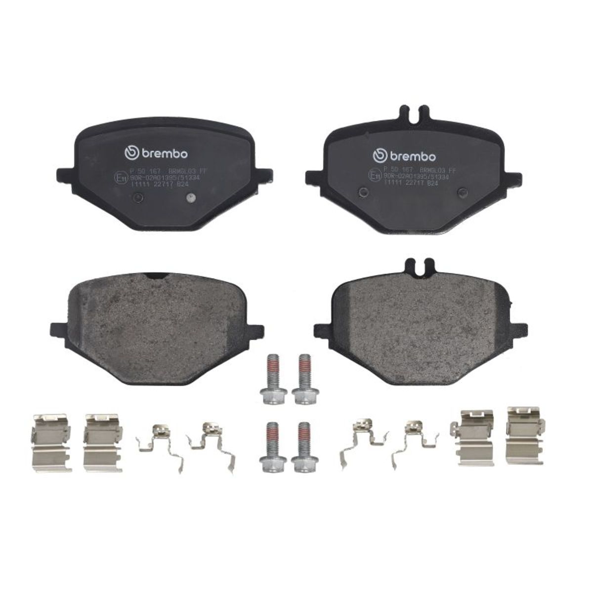 Jarrupalat, levyjarru BREMBO P 50 167