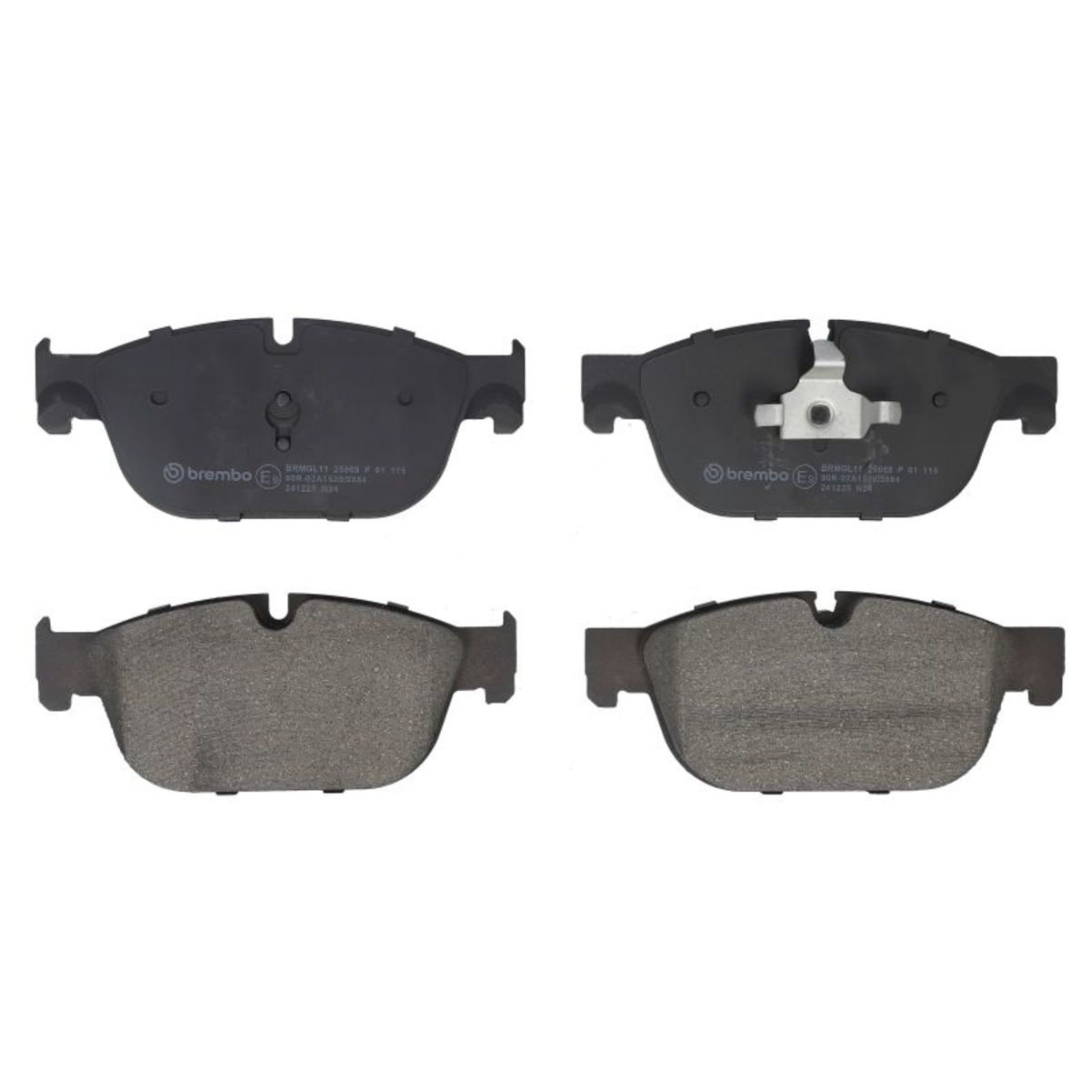 Jarrupalat, levyjarru BREMBO P 61 115
