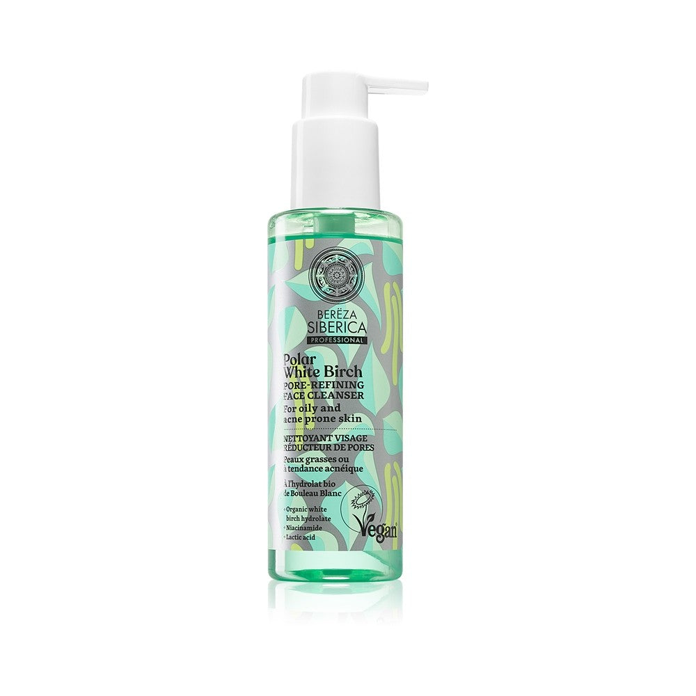 Natura Siberica Bereza Polar White Birch Limpiador kasvohoito 145ml