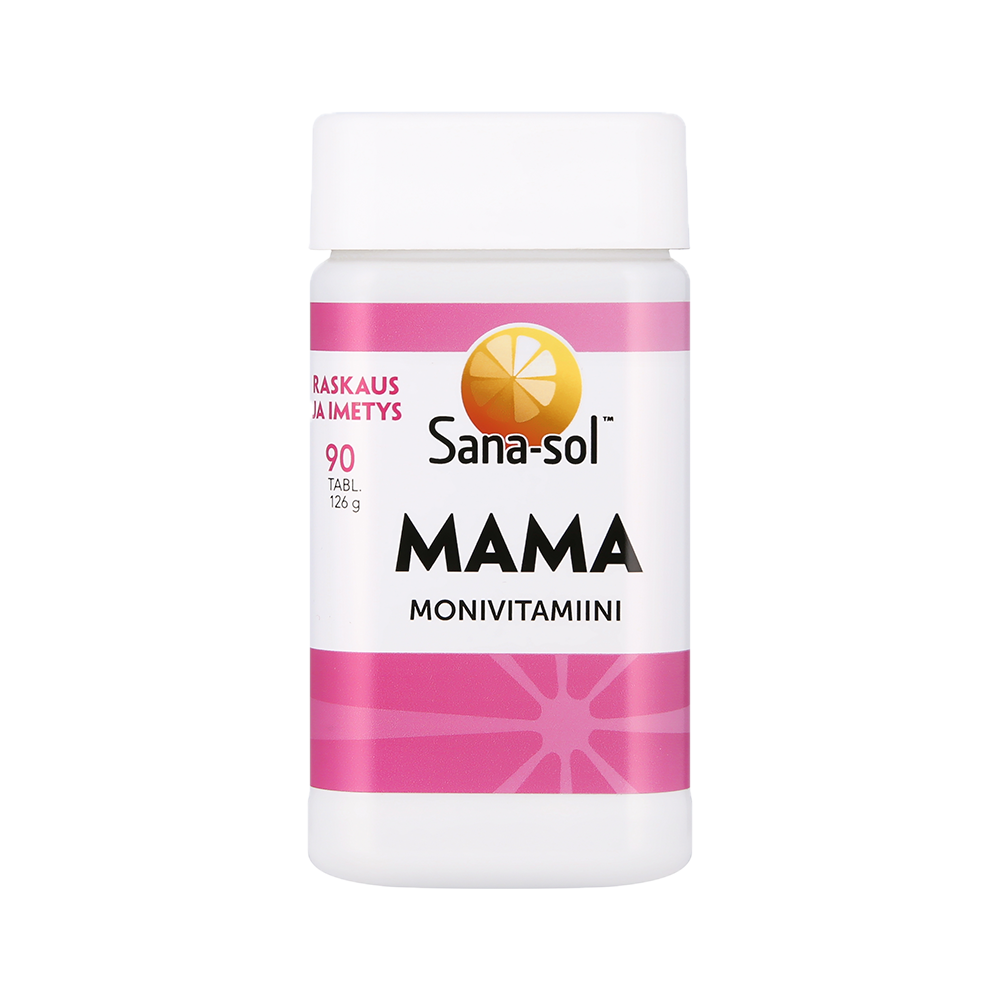 Sana-Sol Mama monivitamiini 90 tabl