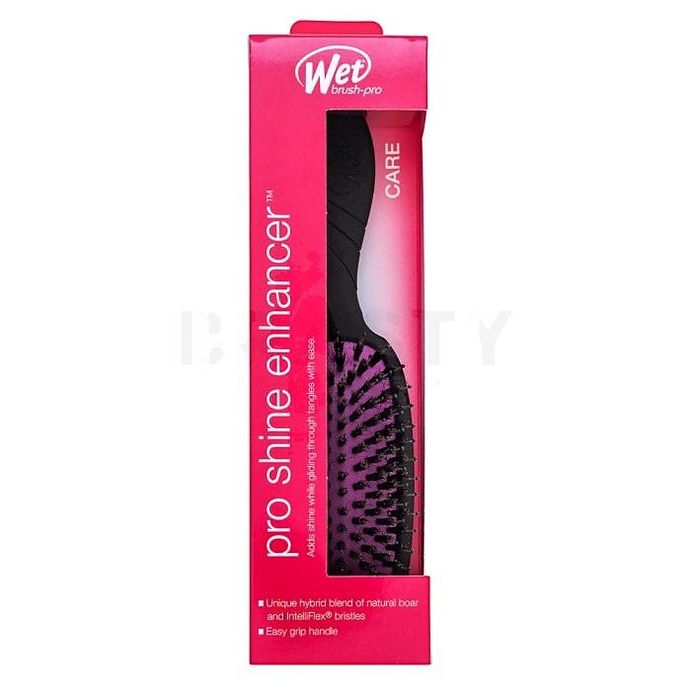 Wet Brush Pro Shine Enhancer Nero — Spazzola capelli