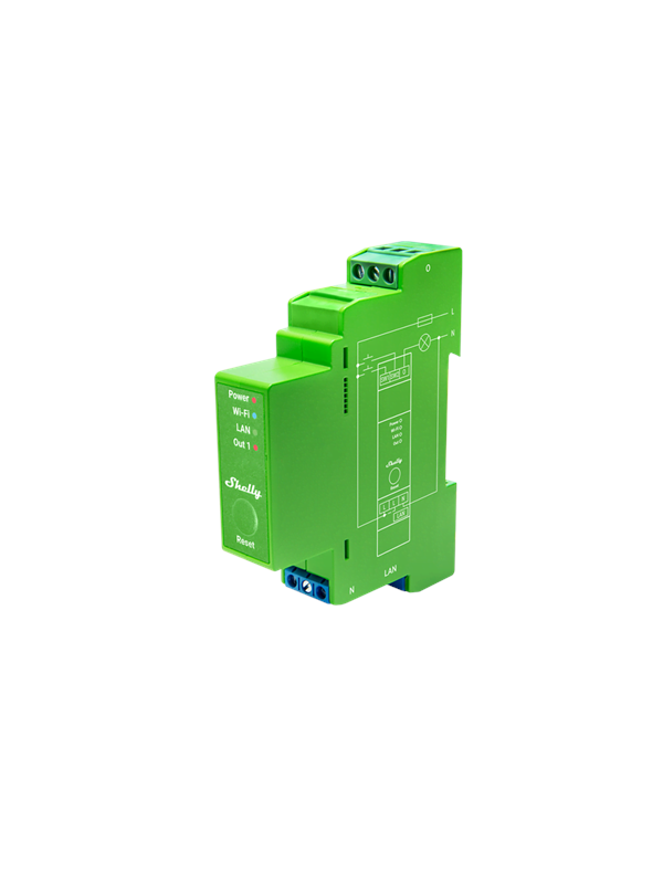 Shelly Pro Dimmer 1PM - WiFi-himmennin, 200 W