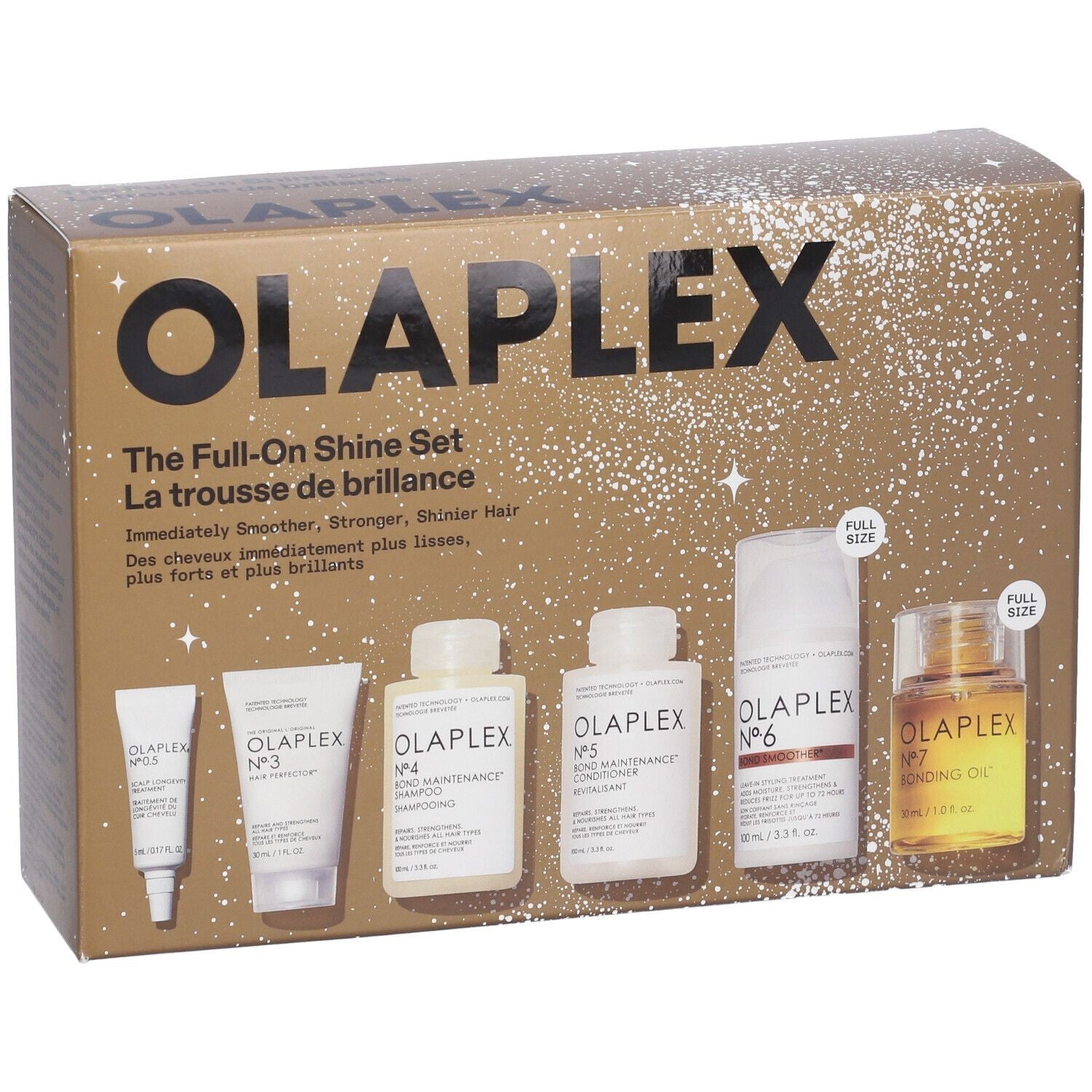 Olaplex Lahjapakkaus Olaplex The Full-on Shine Set Nro 0.5, 3, 4, 5, 6, 7